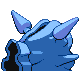 Cloyster - Platinum (Back View (Shiny))