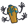 Cofagrigus - Black White (Back View)