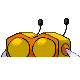 Combee - Diamond Pearl (Back View)