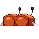 Combee - HeartGold SoulSilver (Back View (Shiny))