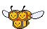 Combee - Black 2 White 2 Black White Animated (Normal)