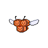 Combee - Black White (Shiny)