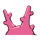 Corsola - Platinum (Back View)
