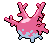 Corsola - Black 2 White 2 Black White Animated (Back View)