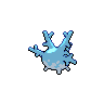 Corsola - Black White (Back View (Shiny))