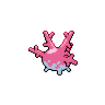 Corsola - Black White (Back View)