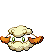 Cottonee - Black 2 White 2 Black White Animated (Shiny)