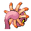 Cradily - Emerald (Back View (Shiny))