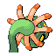 Cradily - Emerald (Back View)