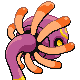 Cradily - HeartGold SoulSilver (Back View (Shiny))