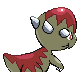Cranidos - Diamond Pearl (Back View (Shiny))