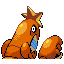 Crawdaunt - Ruby Sapphire (Back View)