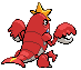 Crawdaunt - Black 2 White 2 Black White Animated (Back View)