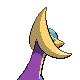 Cresselia - Diamond Pearl (Back View (Shiny))