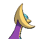 Cresselia - Platinum (Back View (Shiny))
