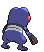 Croagunk - Black 2 White 2 Black White Animated (Back View)