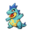 Croconaw - Ruby Sapphire (Shiny)