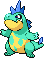 Croconaw - Black 2 White 2 Black White Animated (Shiny)