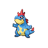Croconaw - Black White (Normal)