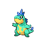 Croconaw - Black White (Shiny)