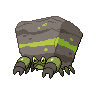Crustle - Black White (Shiny)
