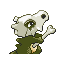 Cubone - Ruby Sapphire (Back View (Shiny))