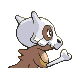 Cubone - Platinum (Back View)