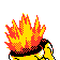 Cyndaquil - Gold (Back View)