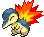 Cyndaquil - Black 2 White 2 Black White Animated (Normal)