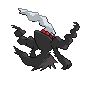 Darkrai - Black 2 White 2 Black White Animated (Back View)