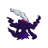 Darkrai - Black White (Back View (Shiny))