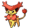 Delcatty - Black 2 White 2 Black White Animated (Shiny)