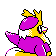 Delibird - Gold (Back View (Shiny))
