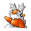 Delibird - Emerald (Back View)