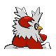 Delibird - HeartGold SoulSilver (Back View)