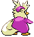 Delibird - Black 2 White 2 Black White Animated (Back View (Shiny))