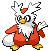 Delibird - Black 2 White 2 Black White Animated (Normal)