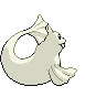Dewgong - Black 2 White 2 Black White Animated (Back View (Shiny))