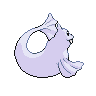 Dewgong - Black White (Back View)