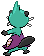 Dewott - Black 2 White 2 Animated (Back View (Shiny))