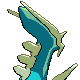 Dialga - Platinum (Back View (Shiny))