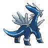 Dialga - Black White (Back View)