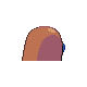 Diglett - Platinum (Back View (Shiny))