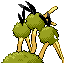 Dodrio - FireRed LeafGreen (Back View (Shiny))