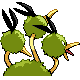 Dodrio - Diamond Pearl (Back View (Shiny))
