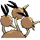 Dodrio - Platinum (Back View)