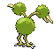 Doduo - Black 2 White 2 Black White Animated (Back View (Shiny))