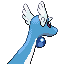 Dragonair - FireRed LeafGreen (Back View)