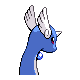 Dragonair - Platinum (Back View)