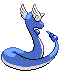 Dragonair - Black 2 White 2 Black White Animated (Back View)